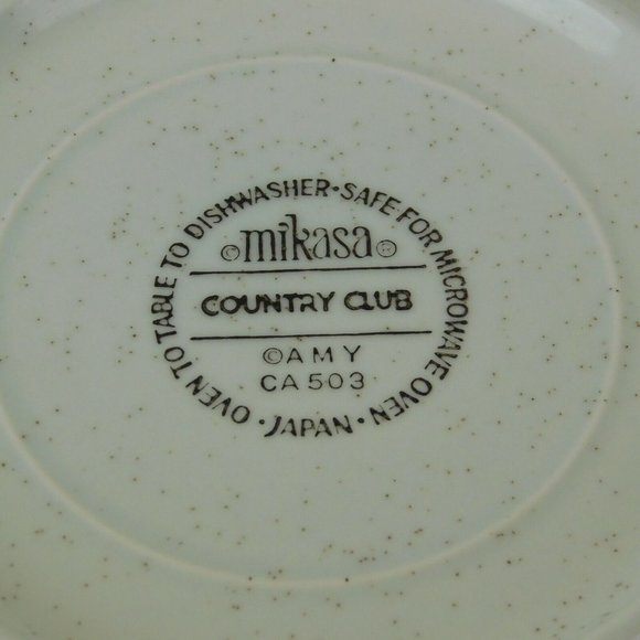 Set of 2 Mikasa China Amy Country Club Rim Soup Cereal Bowl 8.5" Yellow Flower - Picture 4 of 12